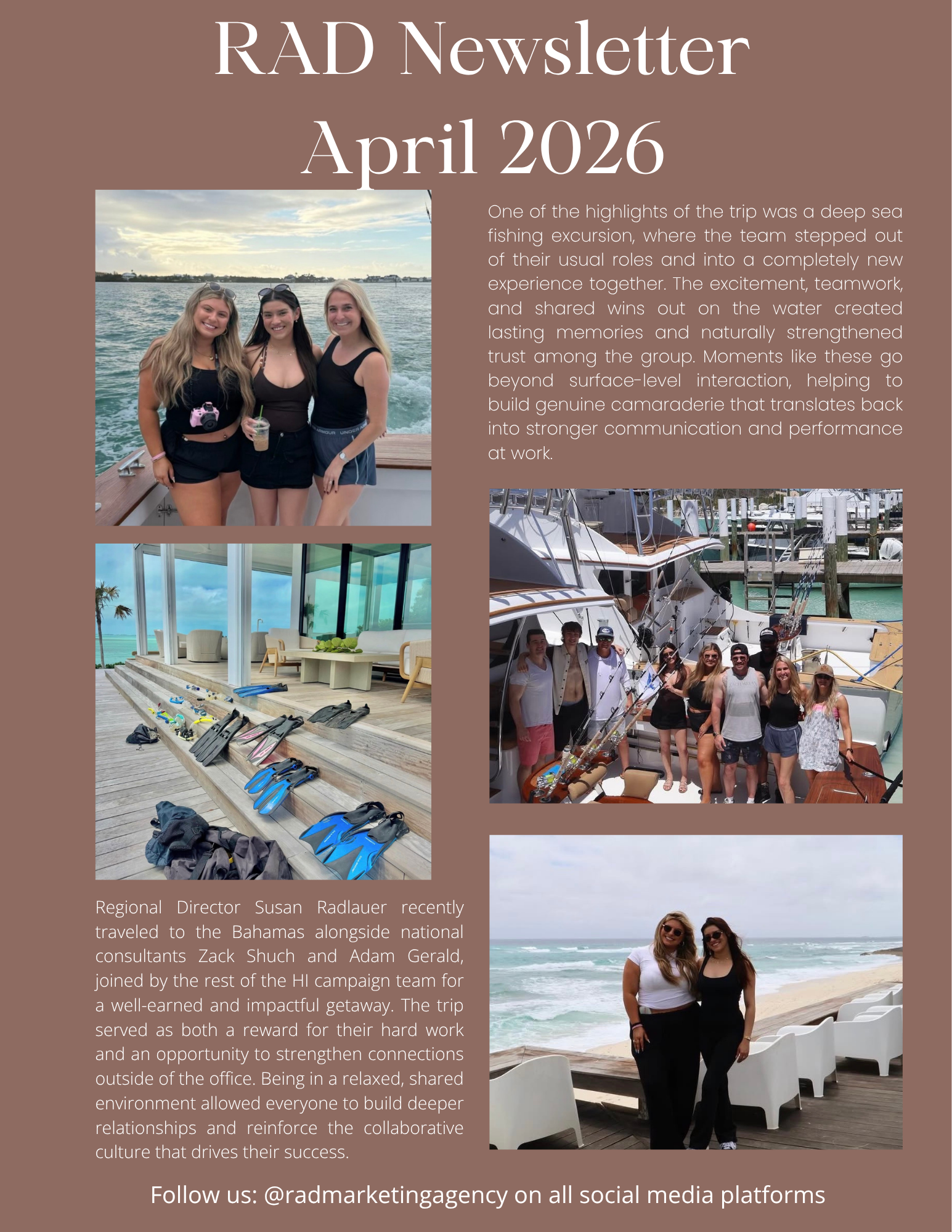 RAD April Newsletter